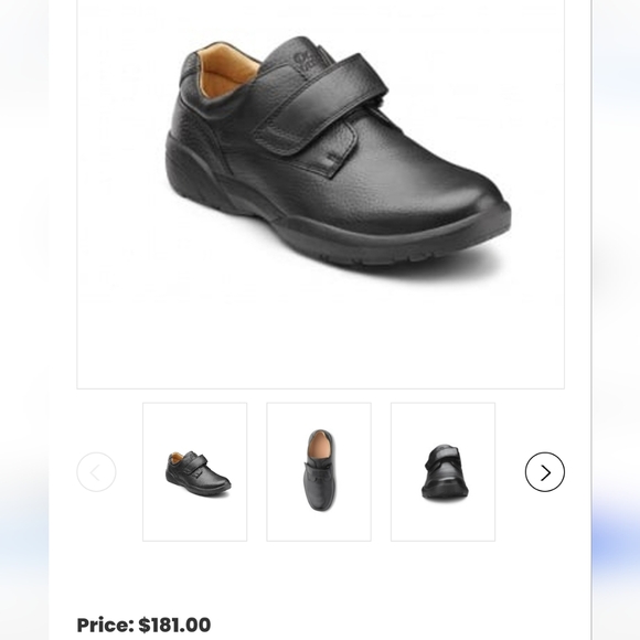 Dr. Comfort black leather shoes - Picture 6 of 6